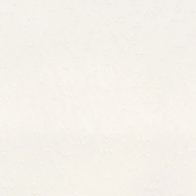 Contemporary Schumacher X Caroline Z Hurley Great Rock Embroidery Fabric in Ivory For Sale - Image 3 of 3