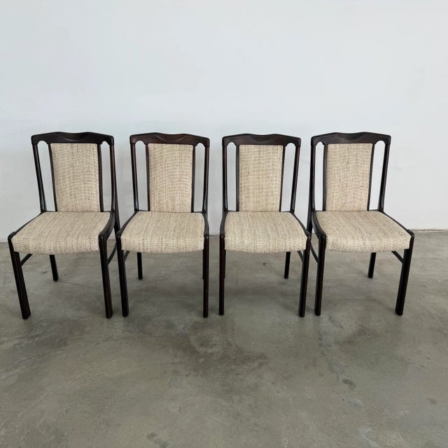 Vintage German Dining Chairs, 1970s – Set of 4 For Sale - Image 4 of 12