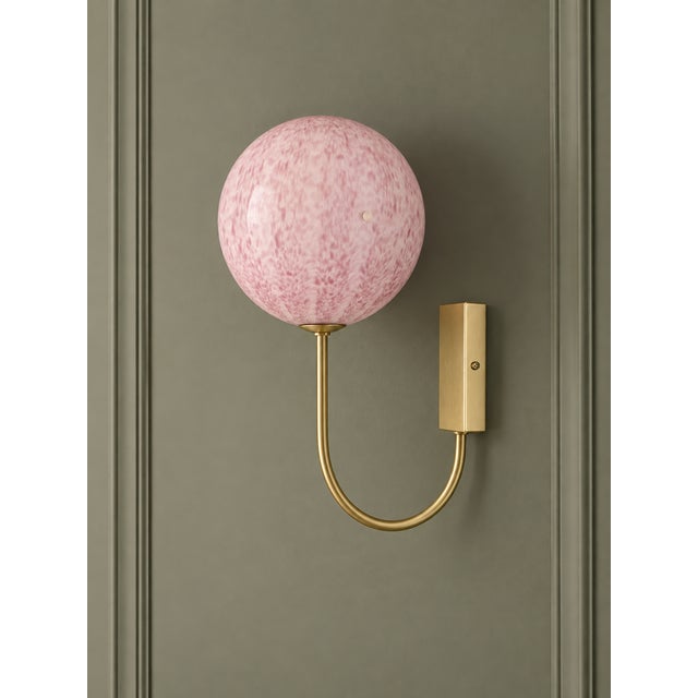 Pink Tulipano Murano Wall Lamp from La Murrina, 1990s For Sale - Image 4 of 18
