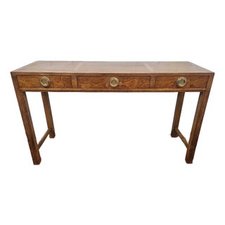 Mid-Century Console Table / Desk by Edward Wormley for Dunbar For Sale