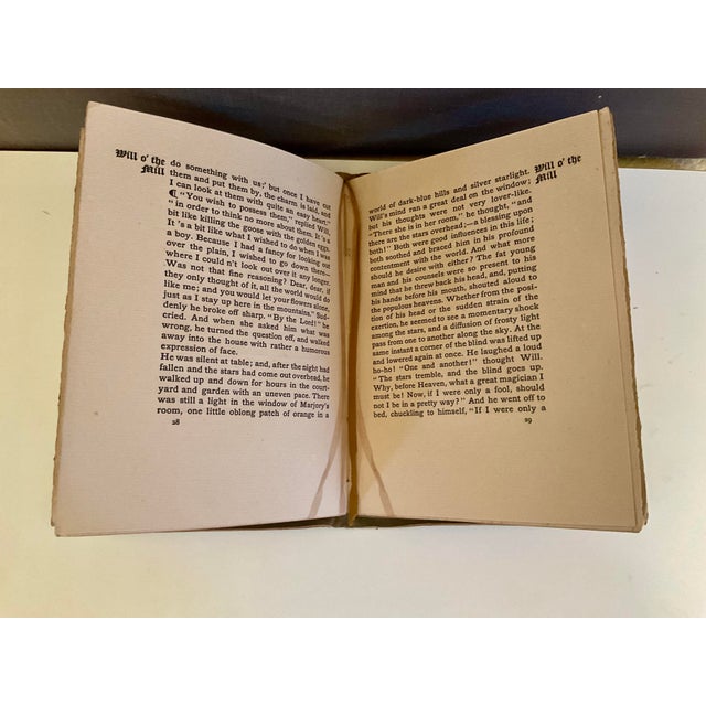 Green Antique Book: Will of the Mill — Classic Literature Frist Edition 1901 For Sale - Image 8 of 13