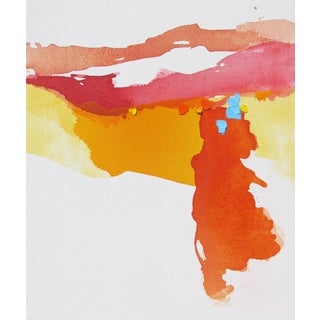 "Silted Horizon - Fall" Modern Landscape Painting For Sale