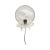 Antique White Space Age Lamp With Spherical Bubble Glass Shade, Germany 1970s. For Sale - Image 8 of 8