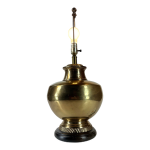 Mid 20th Century Fredrick Cooper Brass Lamp, Hollywood Regency, Midcentury Modern