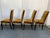 Jack Lenor Larsen Jack Lenor Larsen "Primavera Velvet" Dining Chairs - Set of 4 For Sale - Image 4 of 12