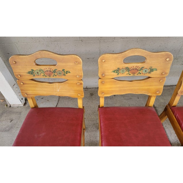 California Rancho Monterey Style Dining Set 1930's For Sale - Image 9 of 18