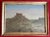 19th century American West Colorado landscape oil painting of an early settlement featuring a railway & train, small town...