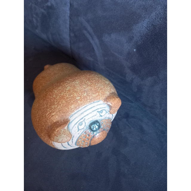 Gustavsberg Ceramic Bulldog Figurine by Lisa Larson for Gustavsberg, 1970s For Sale - Image 4 of 6