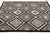 Modern Navajo Style Wool Area Rug – Geometric Diamond Lattice With Cross Motifs For Sale - Image 4 of 10