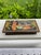 Beautiful hand painted Anglo-Indian wooden box with hinged lid depicting Hindu deities and traditional Indian scenes. This...