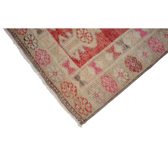 1970s Cordovan Color Kurdish Hand-Knotted Runner For Sale - Image 9 of 10
