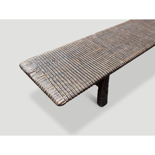 Furniture constructed by hand from start to finish. A beautiful single slab of teak wood taken from my finest collection...