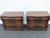 French Heavy Carved Large Nightstands Commodes Small Dressers Chests a Pair 6459 For Sale - Image 16 of 18