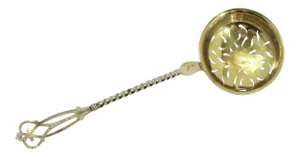 830 Silver Standard Pierced Spoon Serving Piece