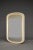 Large Backlit Mirror in White Plywood Frame, 1970s For Sale - Image 9 of 9