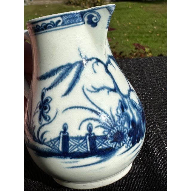 Antique English Worcester Sparrow-Beak Cream Jug, Circa 1770–1785 For Sale In Boston - Image 6 of 14