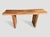 Andrianna Shamaris Minimalist Suar Wood Console Table For Sale - Image 4 of 5