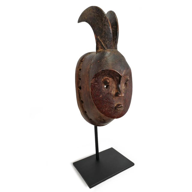 Vintage Baule African Rabbit Mask For Sale - Image 4 of 8