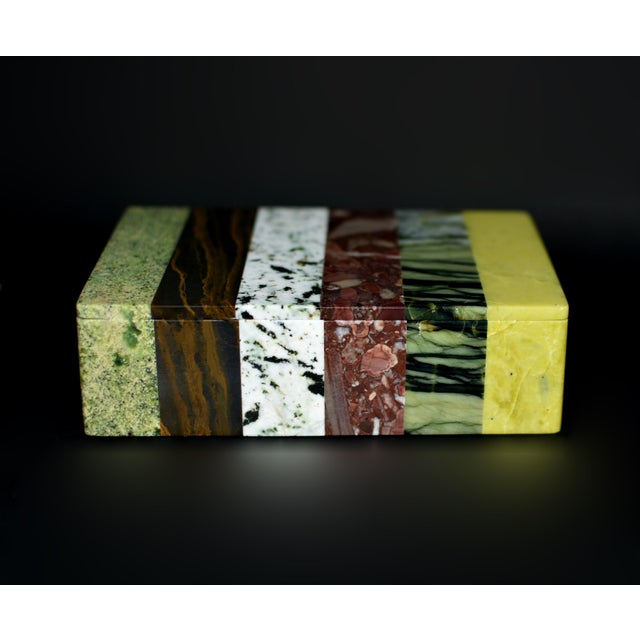 Gemstone Box Serpentine Rare K3 Jasper For Sale - Image 4 of 11