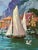 Oil Painting Pier in Front of the City Yuriy Suprunchuk For Sale - Image 10 of 11