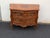Vintage Henredon Louis XV Carved Walnut 2-Drawer Bombay Commode Chest For Sale In Washington DC - Image 6 of 11