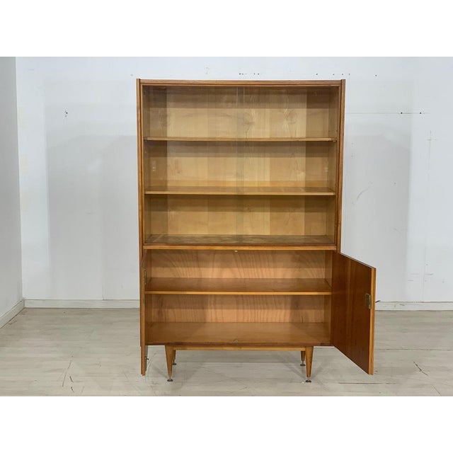 a very nice highboard • german design • 60s • key available • good condition dimensions: height: 155 cm width: 101.5 cm...