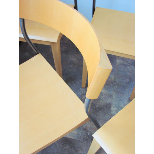 Metal Nordisk Chairs by Tina Christensen for Ikea, 1990s, Set of 4 For Sale - Image 7 of 14