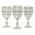 1950s Gold Trimmed Irish Coffee Goblets - Set of Three For Sale