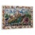 Colorful Mixed Media Boat Painting For Sale