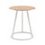 Iridescent white metal gustave stool 45 cm natural oak by harto dimensions: w 35.5 x d 35.5 x h 45 cm. Materials: solid...