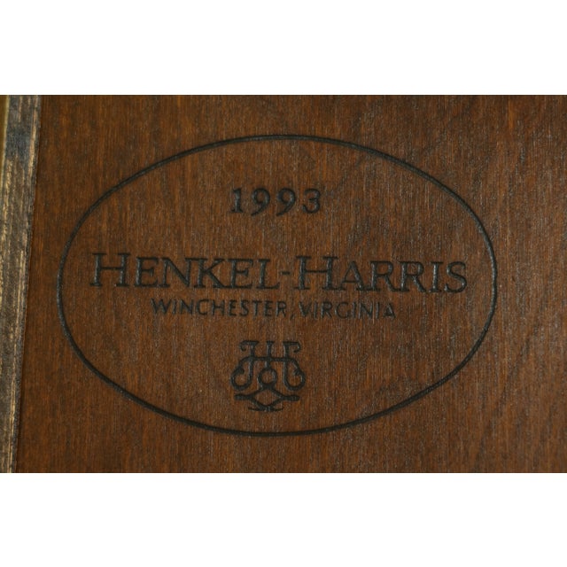 Henkel Harris Cherry Welford Corner China Cabinet For Sale - Image 12 of 13