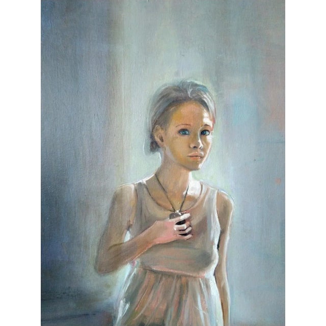 Ohanyan Kamsar, Businesswoman, 2018, Oil on Canvas For Sale - Image 3 of 4