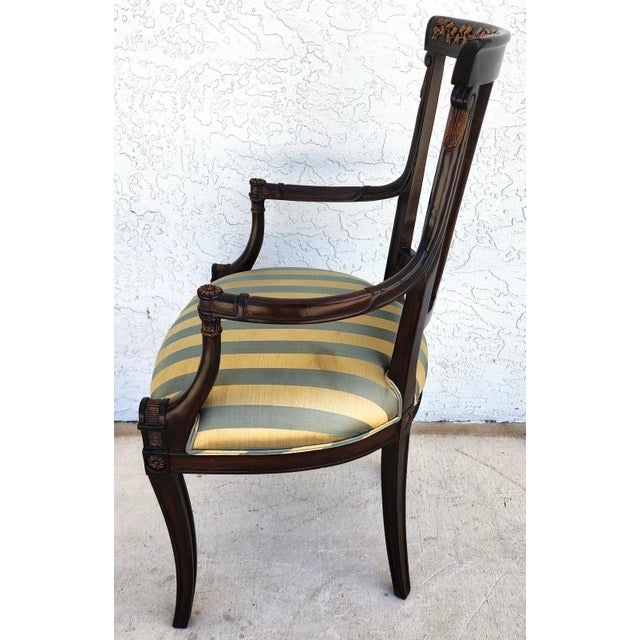 French Regency Armchair Desk For Sale - Image 9 of 12