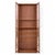 Mid Century Danish Teak Glass Door Display Cabinet For Sale In Chicago - Image 6 of 7