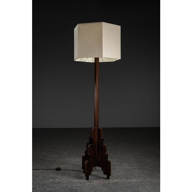 Amsterdam School Standing Lamp, 1920s For Sale - Image 13 of 14