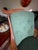 Mid-Century Modern Heywood-Wakefield Danish Modern Tufted Swivel Lounge Chair & Pleated Ottoman in Emerald Tweed 1960's For Sale - Image 3 of 16
