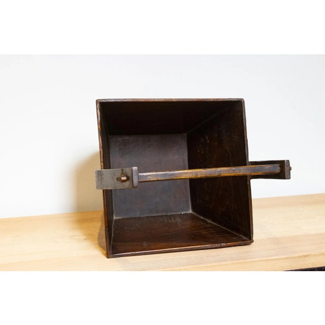 Primitive Wooden Chinese Basket For Sale In Los Angeles - Image 6 of 7