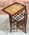Baker Furniture Company Vintage Hollywood Regency / Chinoiserie Burnt Bamboo & Rattan Wine Rack For Sale - Image 4 of 11