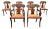 Mid 20th Century Henkel Harris Classical Regency Style Solid Cherry Dining Chairs - Set of 6 For Sale