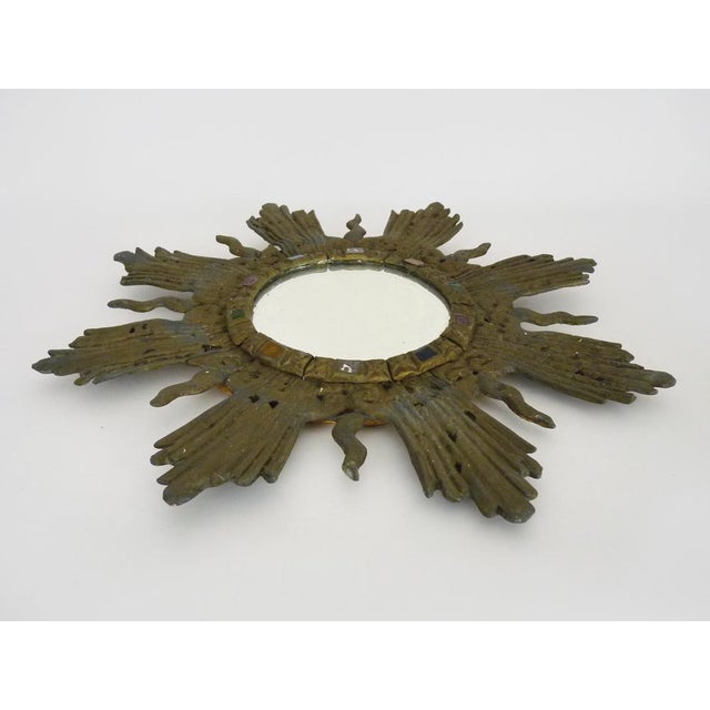 Line Sun Mirror from Vautrin Irena Jaworska, 1960s For Sale - Image 4 of 10