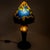 Glass Vintage French Mushroom Table Lamp, 1960 For Sale - Image 7 of 11