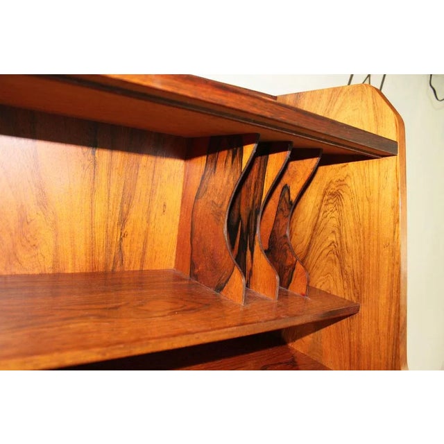 Vintage Norwegian Mahogany Secretaire, 1960 For Sale - Image 11 of 13