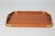 Vintage Teak & Brass Serving Tray For Sale - Image 4 of 11