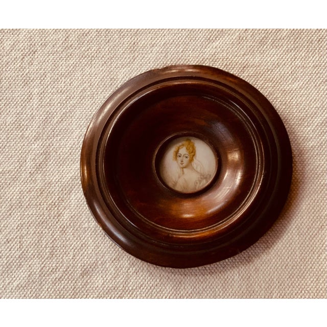 Wood Portrait of a Lady For Sale - Image 7 of 10