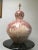 An extraordinary and highly sculptural postmodern ceramic table lamp acquired from a notable Palm Springs estate,...