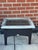 Wood Gloster Wicker & Glass Side Table For Sale - Image 7 of 12
