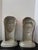 1980s Art Deco Revival Busts After Lora Marx -a Pair For Sale - Image 14 of 15