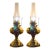1910s Antique Pair Brass Oil Lamps**Glass Chimneys, Rayo, Electrified**OBO - a Pair For Sale