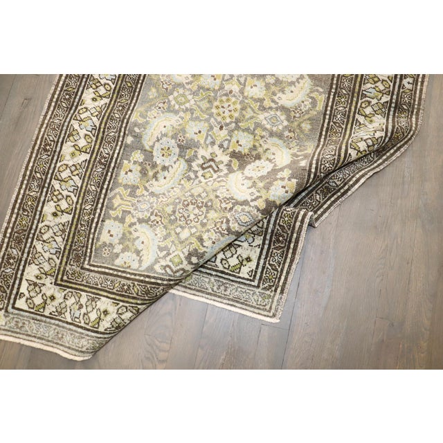 Antique Zabihi Collection Long Persian Malayer Runner - 2'10" x 14'7" For Sale - Image 10 of 11