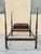 Vintage Georgian Federal Style Mahogany Four Poster Rice Carved Queen Sz Bed For Sale - Image 16 of 16
